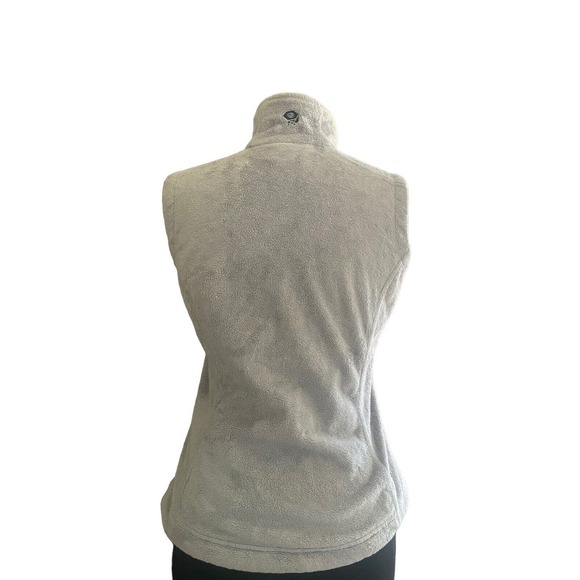 Mountain Hardwear Women’s Warm Pyxis Fleece Vest Off White Grey Size XS - Picture 5 of 6